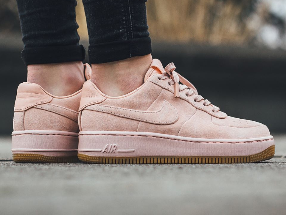 nike air force 1 suede rose 